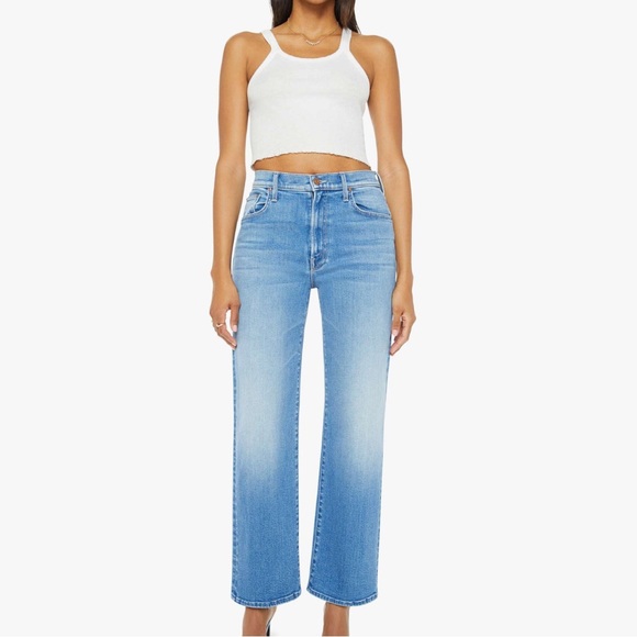 MOTHER JEANS —THE RAMBLER ZIPFLOOD- size 29 - Picture 1 of 13